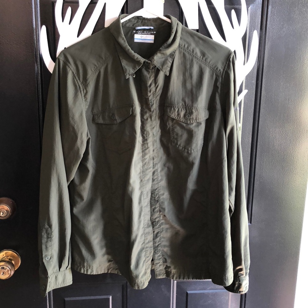 Women’s Columbia XL fishing shirt. Worn once.
